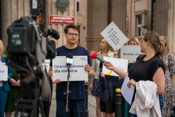 Czarnek oblał – konferencja na zakończenie roku szkolnego!