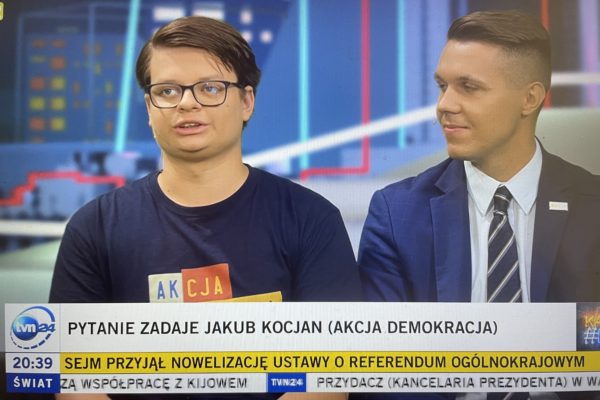 Jakub Kocjan v. przewodnicząca neoKRS w TVN24!