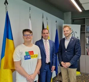 Spotkanie o praworządności w Stałym Przedstawicielstwie Flandrii w Polsce.