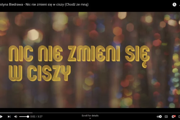 Posłuchaj i udostępnij: “Nic nie zmieni się w ciszy”