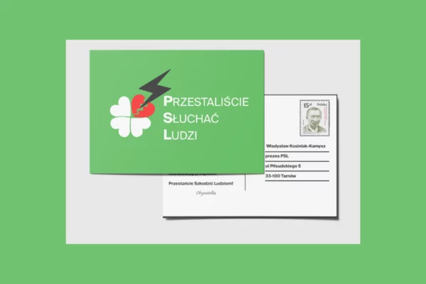 Zamów bezpłatne pocztówki do PSL