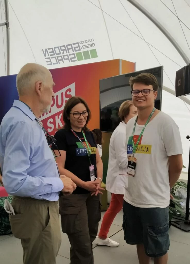 Akcja Demokracja na Campus Polska Przyszłości