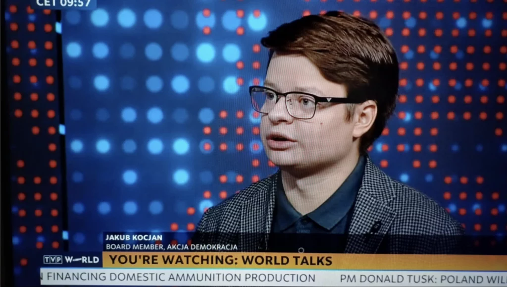 Jakub Kocjan w TVP WORLD o audycie spółek skarbu państwa