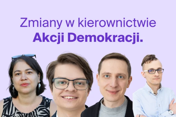 Zmiany w kierownictwie Akcji Demokracji