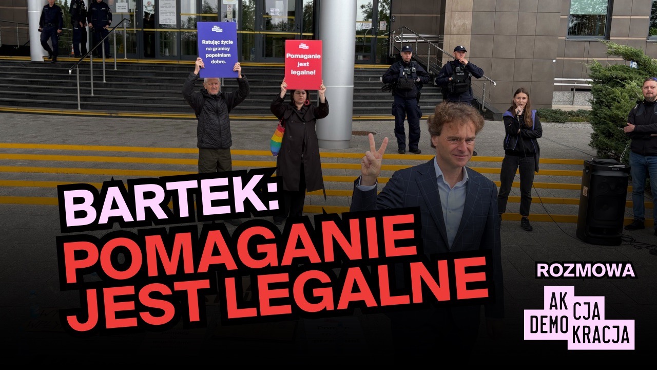 Aktywista Bartek oskarżony o pomoc humanitarną: Proces, pushbacki i walka o prawo na granicy.