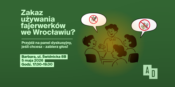 Zakaz używania fajerwerków we Wrocławiu?