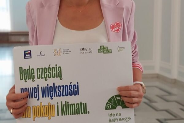 Potrzebujemy nowej większości dla klimatu i pokoju 