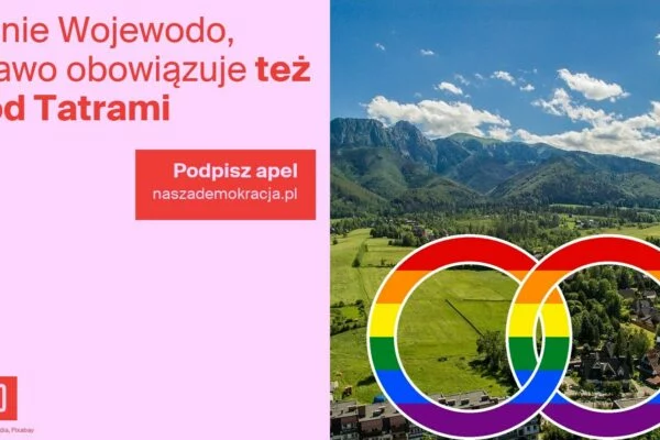 Obrazek do apelu: Wojewodo, nie blokuj małżeństw pod Tatrami!