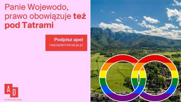 Wojewodo, nie blokuj małżeństw pod Tatrami!