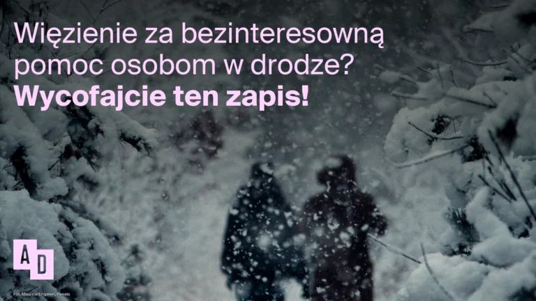 Obrazek do apelu: Co to za kraj, że za miskę zupy na 3 lata do ciupy?