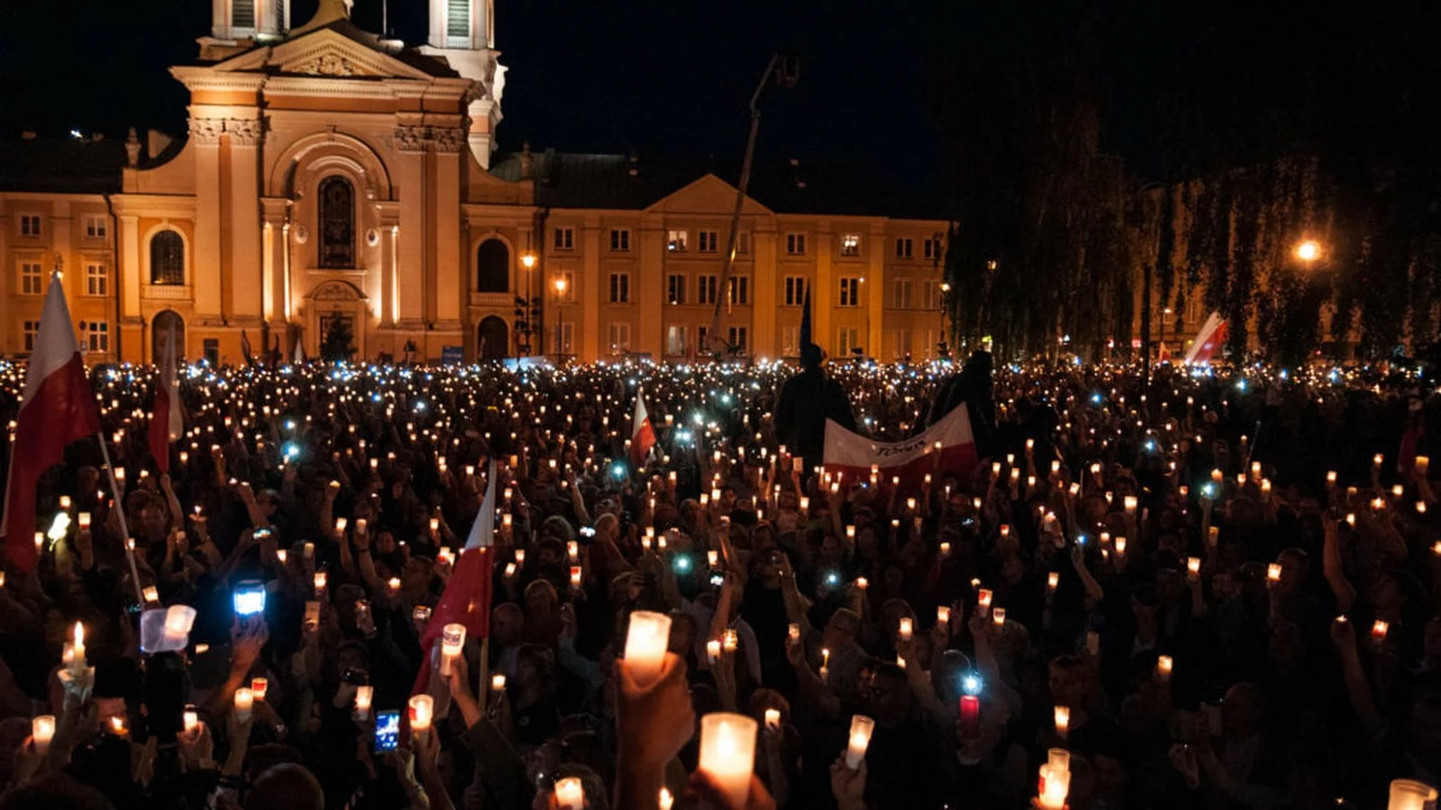 Łańcuch Światła pod Sądem Najwyższym, 16 lipca 2017