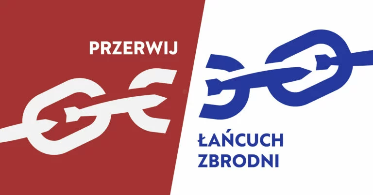Obrazek do apelu: NASZ TROTYL, NASZA ODPOWIEDZIALNOŚĆ! Dość polskiego współudziału w ludobójstwie w Gazie!