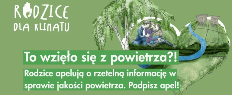 To się wzięło z powietrza?! – Rodzice apelują o rzetelną informację w sprawie jakości powietrza