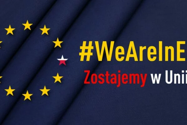 ZostajeMY w Unii. Wracamy z apelem z 2021 roku, bo Kaczyński mówi o rokowaniach w sprawie wyjścia z UE